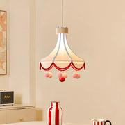 Tent Canopy Pom-Pom Pendant Ceiling Lamp