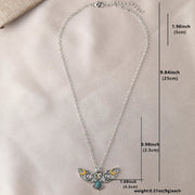 Quiet Watcher Owl Charm Necklace