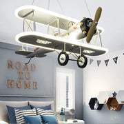 Vintage Plane Fun Bedroom Ceiling Lamp