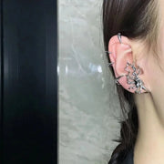 Gothic Spider Web Earring