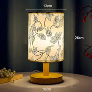 Sakura Glow Oriental Blossom Bedside Table Lamp