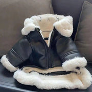 Biker Motorcycle Cotton Dog Coat