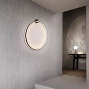 Minimalist LED Circle Background Wall Lamp