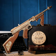 3D Wooden Model Toy Gun Assembly Set