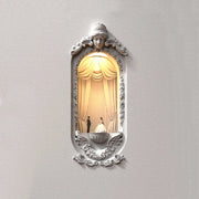 Corner Embedded Chic Bridal Scene Night Lamp