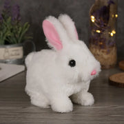 Carrot Munching Interactive Bunny Plush Toy