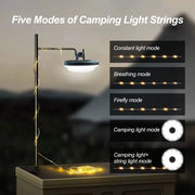 Star String USB Rechargeable Camp String Lights