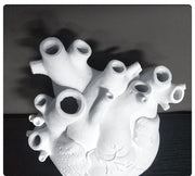 Lovesick Anatomical Heart Ceramic Flower Vase