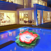 Solar Powered Floating Lotus Lamp