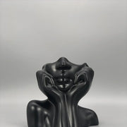 Cheerful Lucky Flower Pot Sculpture