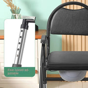Non-Slip Foldable Elderly Toilet Foldable Seat Chair