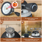 Camping Ready Lightweight Mini Gas Burner
