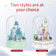 Royal Architecture Cartoon Castle Music Box