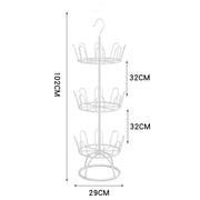 Circular Space Saving Shoe Rack Organizer