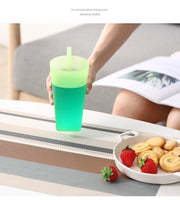 Built-In Straw Kids Easy Drink Mug