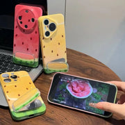 Juicy Shell Mirror Watermelon iPhone Case