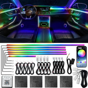 Bluetooth RGB Symphony Car Ambient Light Kit