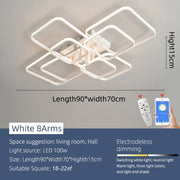 Modern Art Shapes Smart Home LED Chandelier