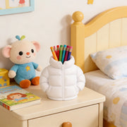 Mini Puffer Jacket Pen Holder