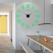 3D Luminous Silent Wall Clock