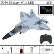 Storm Hawk Ultra Bright LED Foam Jet Fighter