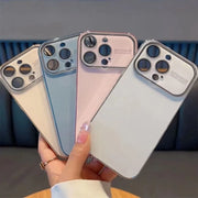 Matte Finish Lens Protection iPhone Case