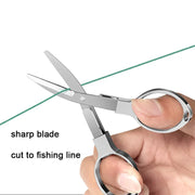Mini Snip Stainless Scissors Keychain