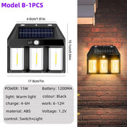 Night Guard LED Solar Wall Waterproof Lamp