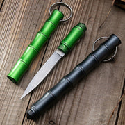 Bamboo Portable Self Defense Camping Knife