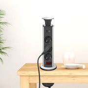 Cable Organizer Table Socket Pop-Up Power Strip