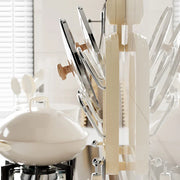 Suction Wall-Mounted Pot Lid Organizer Storage Rack