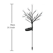 Sakura Tree Solar Flower Pathway Outdoor Lights