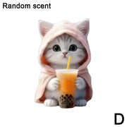 Cool Hoodie Cat Clip-On Car Freshener
