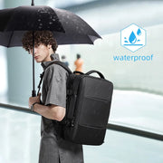 Modern Style Expandable Smart Large Waterproof Travel Backpack