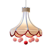 Tent Canopy Pom-Pom Pendant Ceiling Lamp