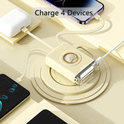 Mini Cute Built-in Cable LED Powerbank