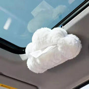 Cloud Shape Hanging Car Tissue Box