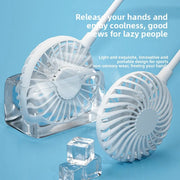 Adjustable Hands-Free Neck Cooling Fan