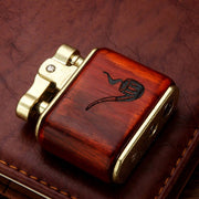 Wooden Vintage Spark Kerosene Lighter