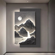 Mountain Landscape Modern Wall Art