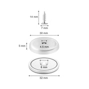 Strong Hold Round Base Mountable Magnet