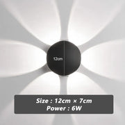 Black Prism Ambient Minimal Wall Lamp