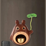 Wooden Penguin Cute Doorbell