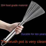 Long Handle Nano Pot Cleaning Brush