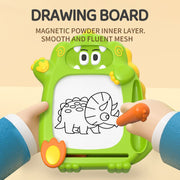 Double-Sided Doodle Magnetic Kids Drawing Board