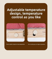 Natural Wood Herbal Heat Circulation Therapy Boots