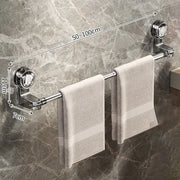 Stick & Store Suction Towel Storage Rack