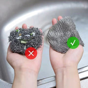Non-Stick Iron Wipe Double Layer Wire Cleaning Cloth