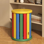 Stackable Rainbow Wooden Chair Table