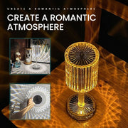 Diamond Glow Acrylic Touch Table Night Lamp